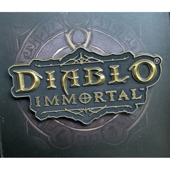 New in Box SDCC 2022 EXCLUSIVE Diablo Immortal Blizzard Pin Only 2500 Made - Picture 3 of 5